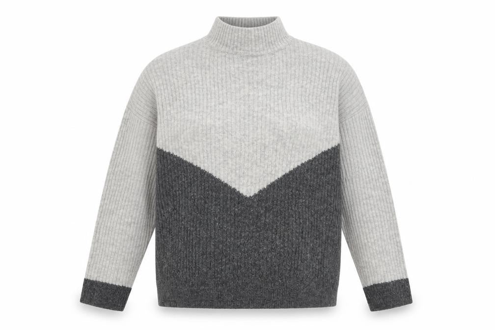 Womens UK Size S Marks and Spencer Grey Pullover Jumper