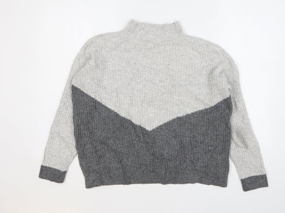 Womens UK Size S Marks and Spencer Grey Pullover Jumper