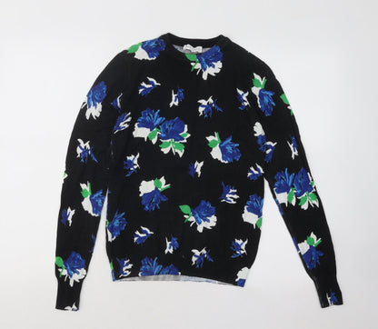 Womens UK Size 8 Warehouse Black Pullover Jumper