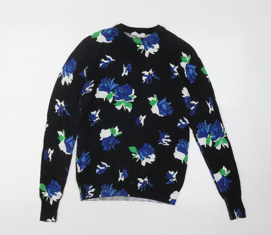 Womens UK Size 8 Warehouse Black Pullover Jumper