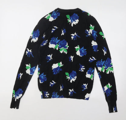 Womens UK Size 8 Warehouse Black Pullover Jumper