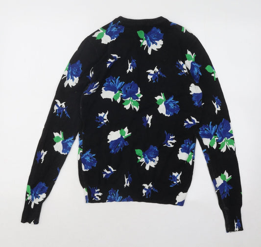 Womens UK Size 8 Warehouse Black Pullover Jumper