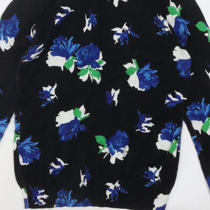 Womens UK Size 8 Warehouse Black Pullover Jumper