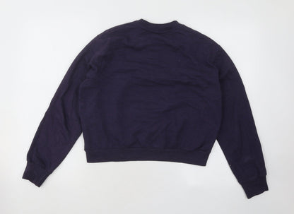 Preworn Womens Blue Cotton Pullover Sweatshirt Size S Pullover - Stranger Things