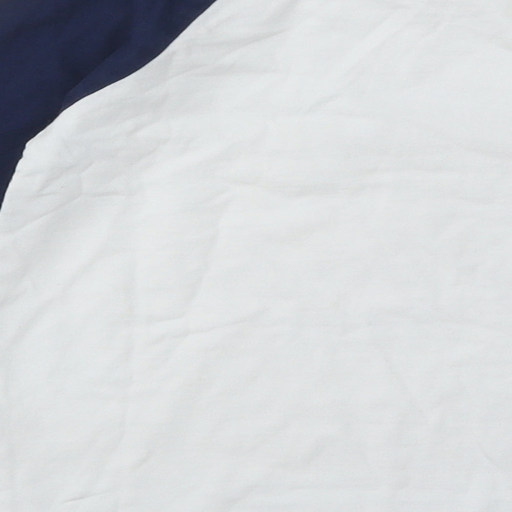 George Boys White Cotton Basic T-Shirt Size 6-7 Years Round Neck Pullover - Brooklyn Stakeboard