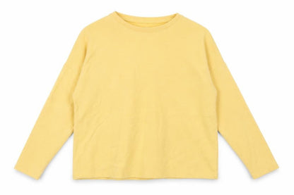 Womens UK Size S Pull&Bear Yellow Pullover Sweatshirt