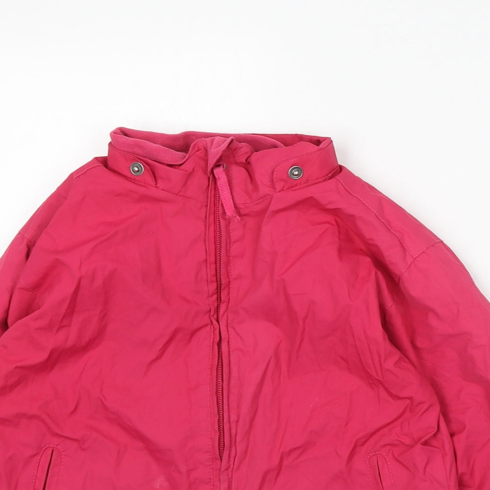 Mountain Life Girls Pink Jacket Size 3-4 Years Zip