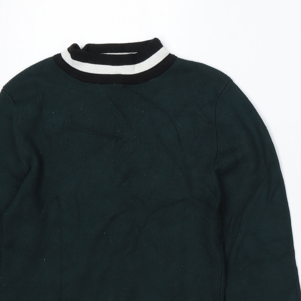 Womens UK Size 8 New Look Green Pullover Jumper