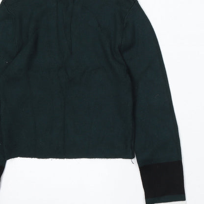 Womens UK Size 8 New Look Green Pullover Jumper