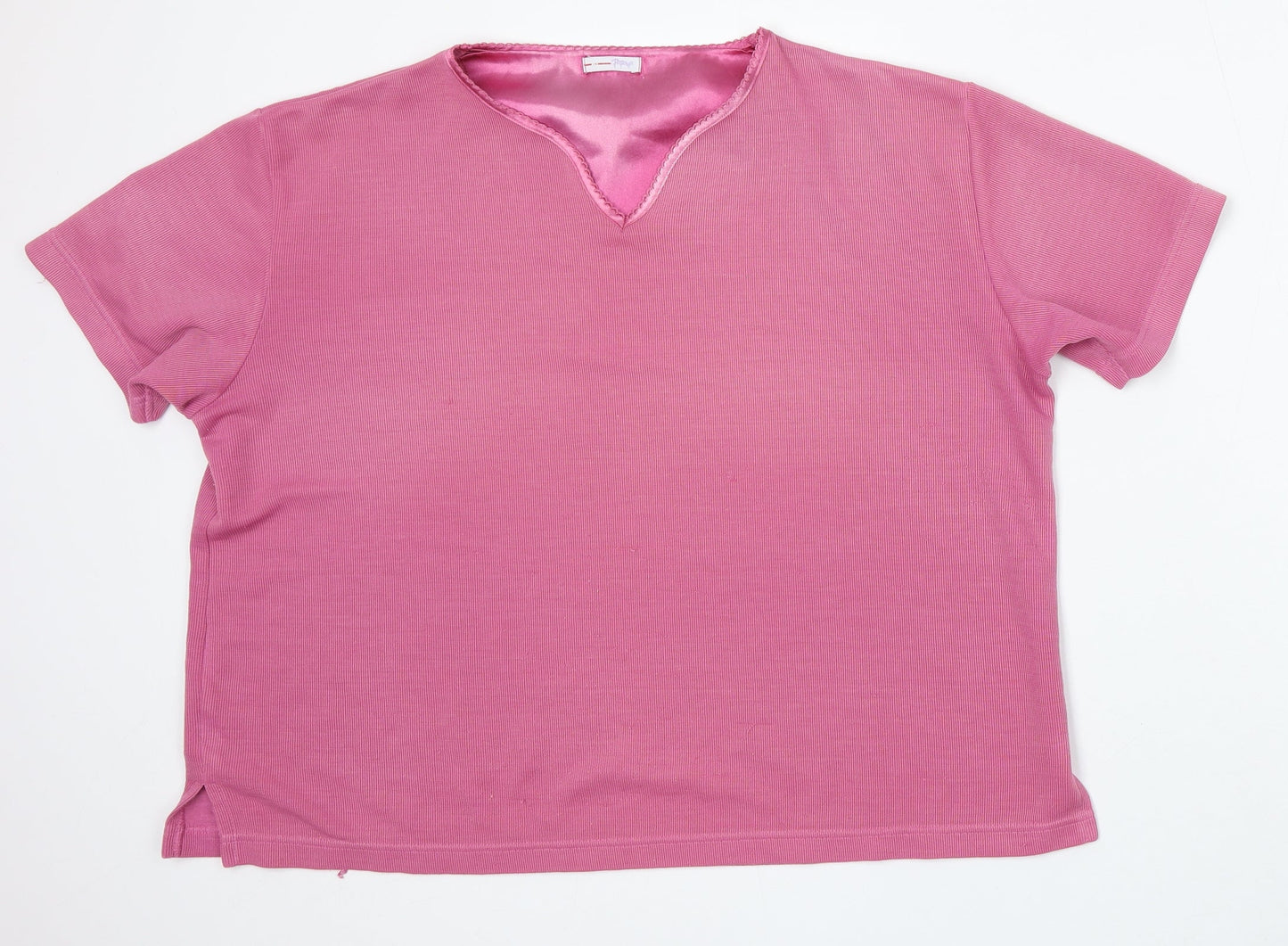 Womens UK Size 16 Papaya Pink Pullover Jumper