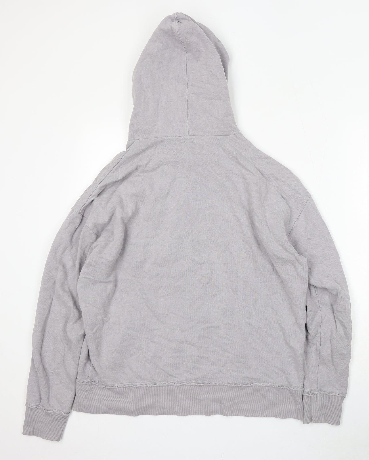 Mens UK Size XS River Island Grey Pullover Hoodie
