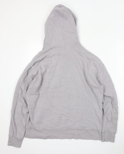 Mens UK Size XS River Island Grey Pullover Hoodie