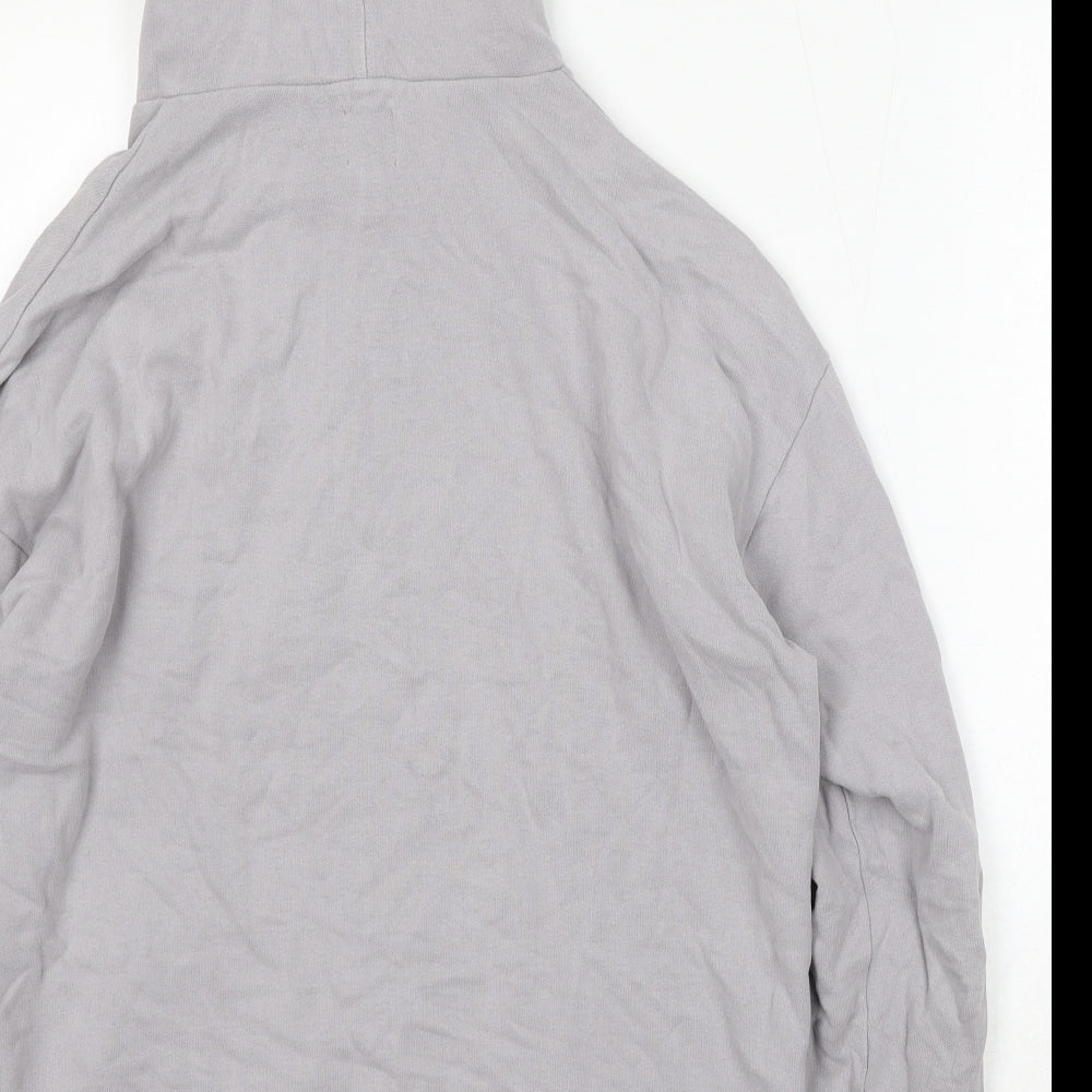 Mens UK Size XS River Island Grey Pullover Hoodie