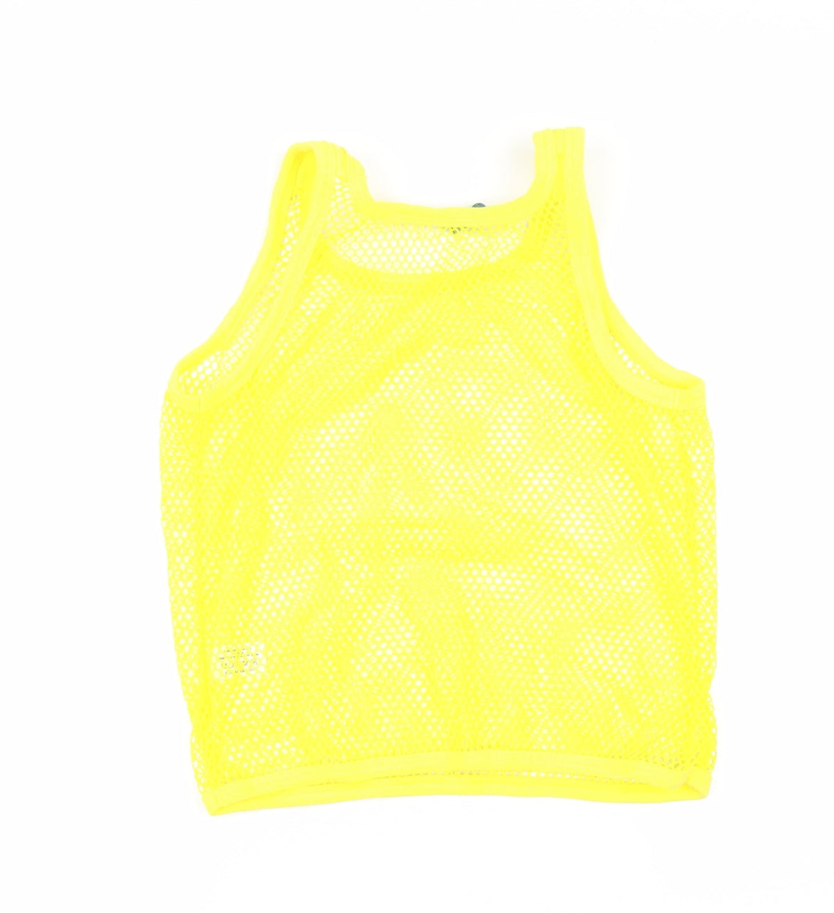 Atmosphere Womens Yellow Polyester Basic Tank Size 14 Scoop Neck