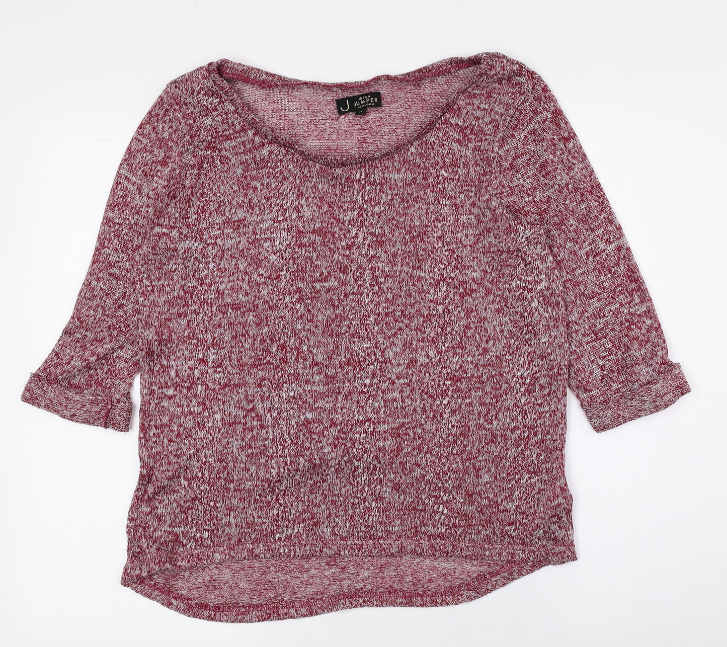 Womens UK Size 14 New Look Red Pullover Jumper