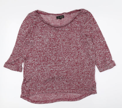 Womens UK Size 14 New Look Red Pullover Jumper