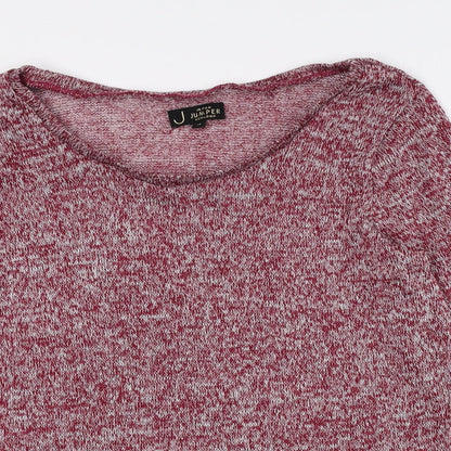 Womens UK Size 14 New Look Red Pullover Jumper