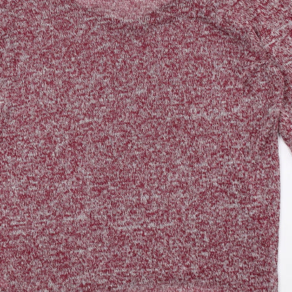 Womens UK Size 14 New Look Red Pullover Jumper
