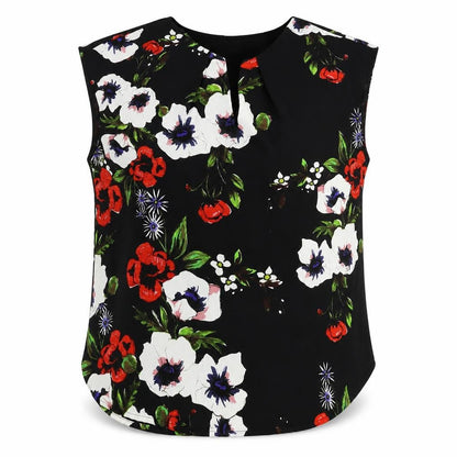 Womens UK Size 14 Soon Multicoloured Basic Blouse