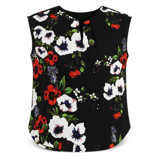 Womens UK Size 14 Soon Multicoloured Basic Blouse