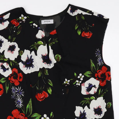 Womens UK Size 14 Soon Multicoloured Basic Blouse