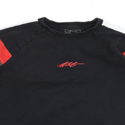 NEXT Boys Black Cotton Pullover Sweatshirt Size 12 Years