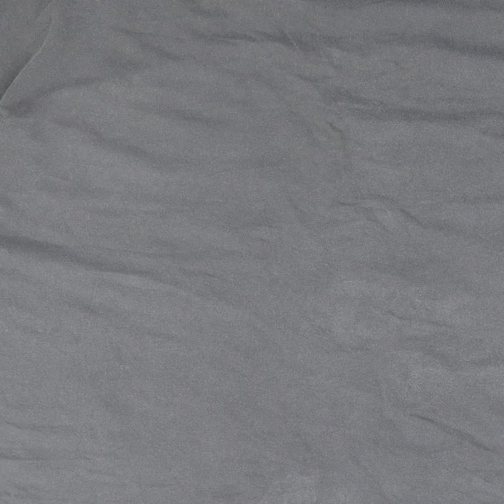 Womens UK Size S Topshop Grey Cropped T-Shirt
