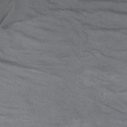 Womens UK Size S Topshop Grey Cropped T-Shirt