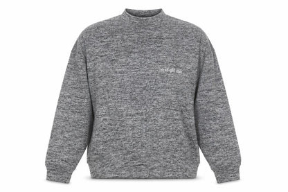 J Genevieve Womens Grey Polyester Pullover Sweatshirt Size L Pullover - Tired Girl Club, Batwing