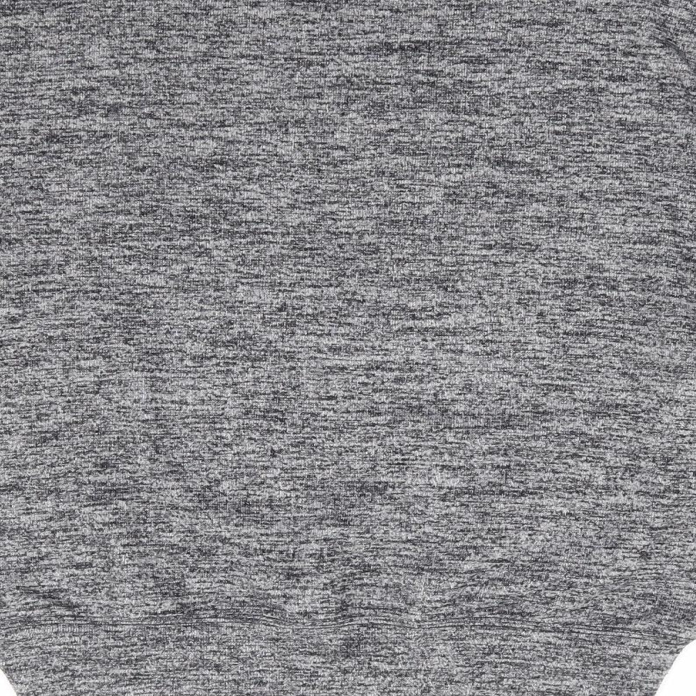 J Genevieve Womens Grey Polyester Pullover Sweatshirt Size L Pullover - Tired Girl Club, Batwing