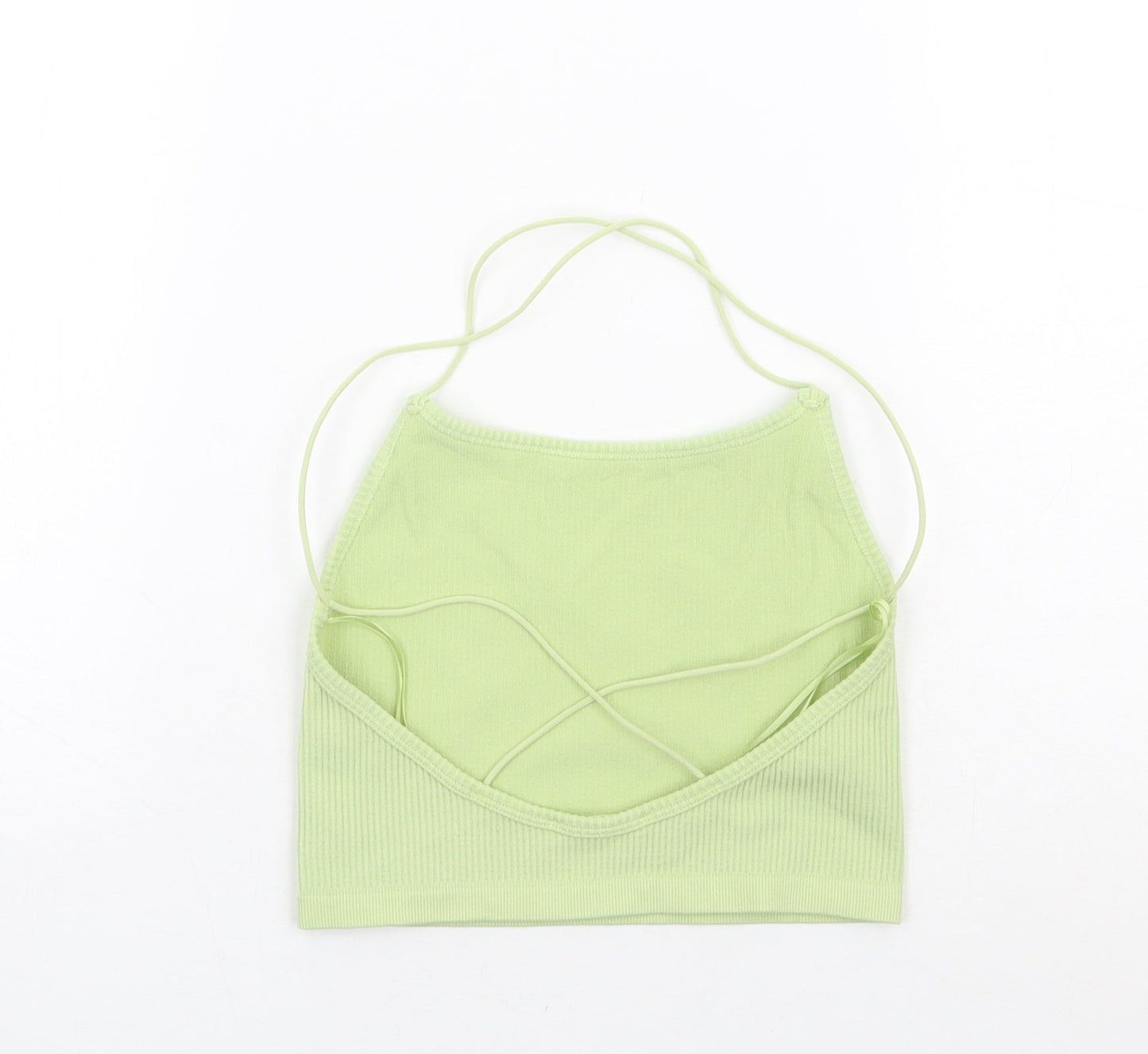 Womens UK Size S STR Green Camisole Tank