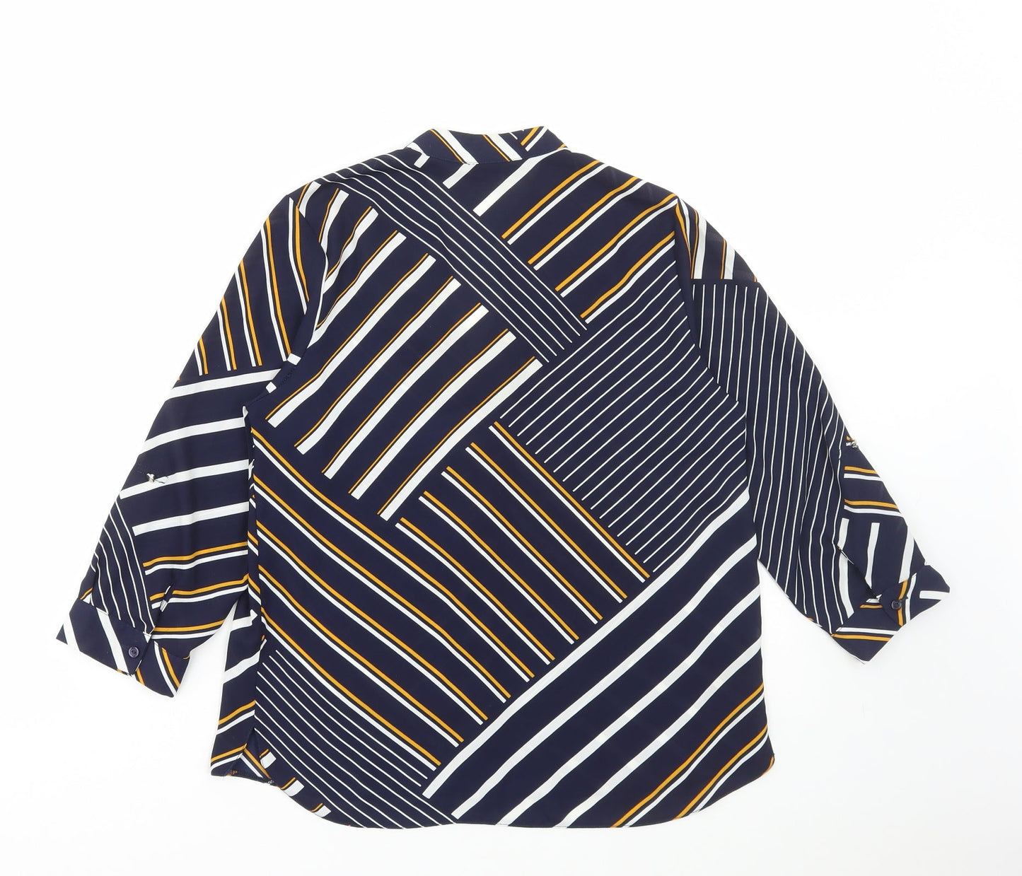 Womens UK Size 8 Dorothy Perkins Multicoloured Basic Blouse