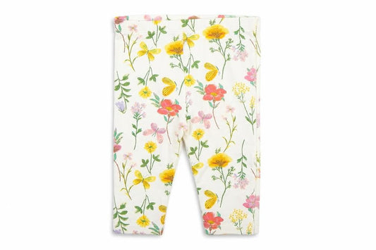 TU Girls Multicoloured Floral Cotton Jogger Trousers Size 3-6 Months Pullover - 2 Pack Leggings