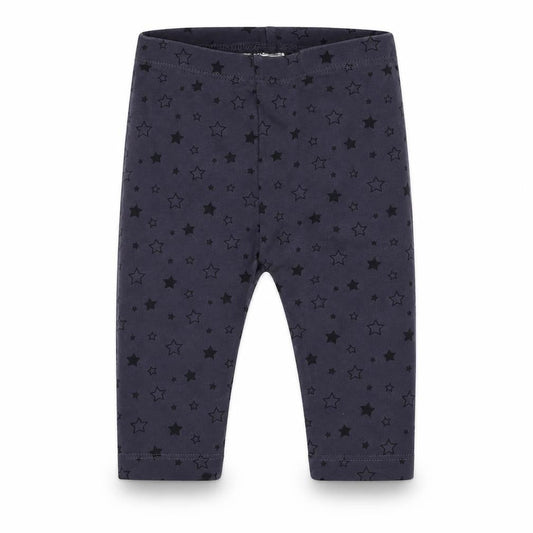 Dunnes Stores Girls Black Geometric Cotton Jogger Trousers Size 3-6 Months Pullover - Stars Leggings