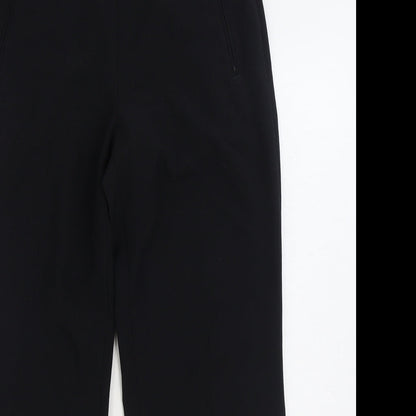 Womens UK Size 12 Marks and Spencer Regular Fit  Black Trousers