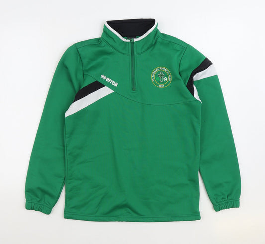 Mens UK Size XS ERREA Green Jacket