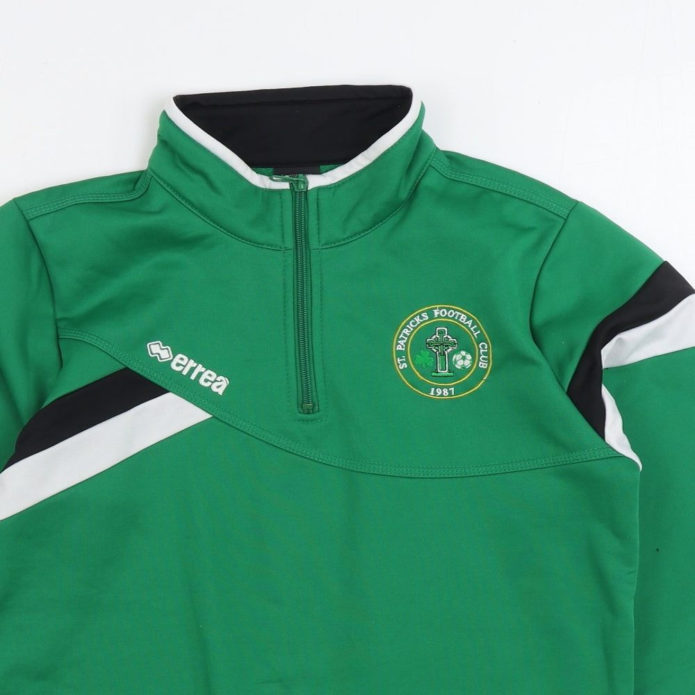 Mens UK Size XS ERREA Green Jacket