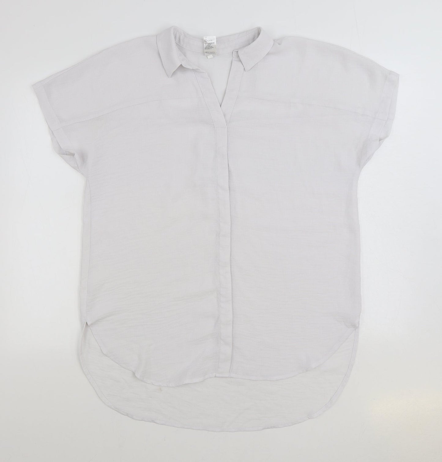 Womens UK Size 12 Anko Grey Basic Blouse