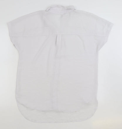 Womens UK Size 12 Anko Grey Basic Blouse