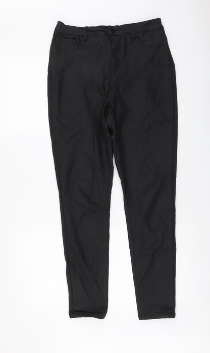 Womens UK Size 14 Gallery Regular Fit  Black Trousers