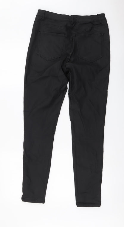 Womens UK Size 14 Gallery Regular Fit  Black Trousers