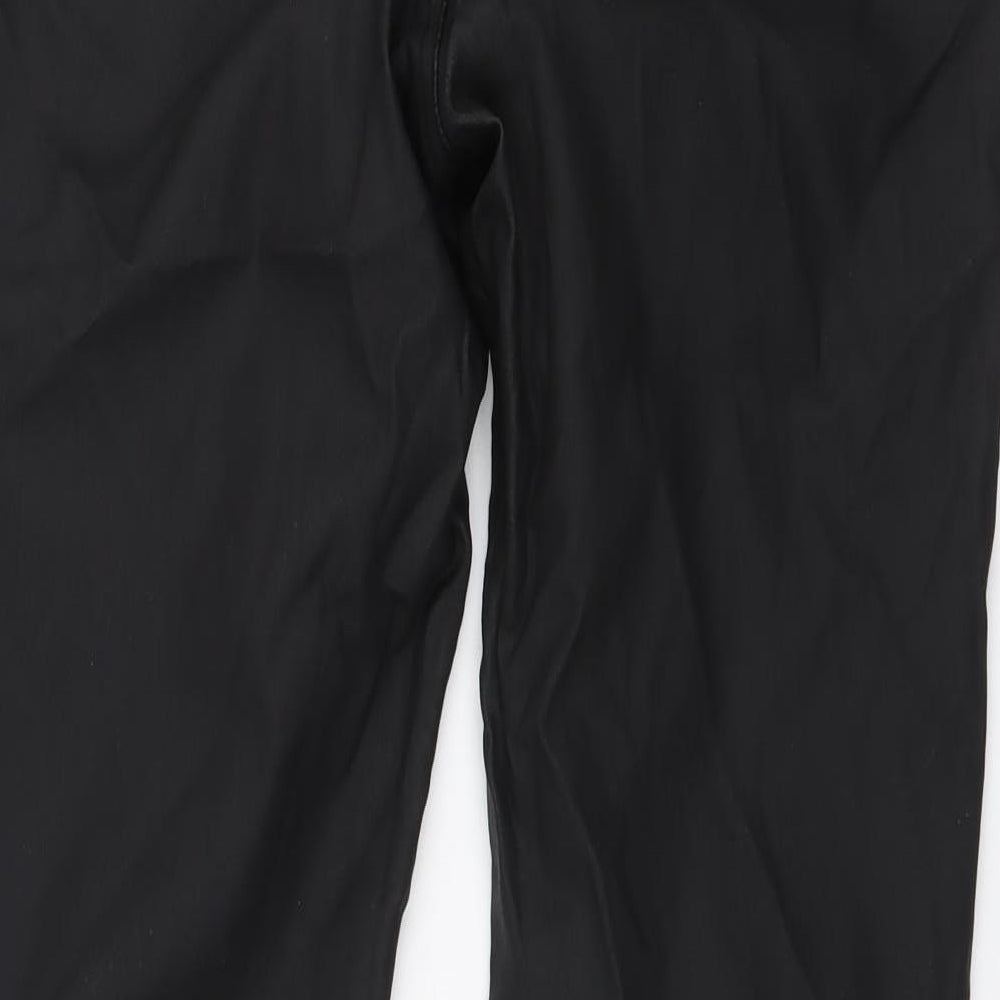 Womens UK Size 14 Gallery Regular Fit  Black Trousers
