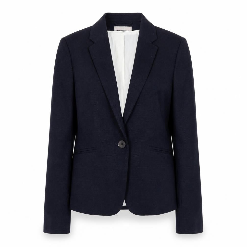 Womens UK Size 4 H&M Regular Blue Suit Jacket