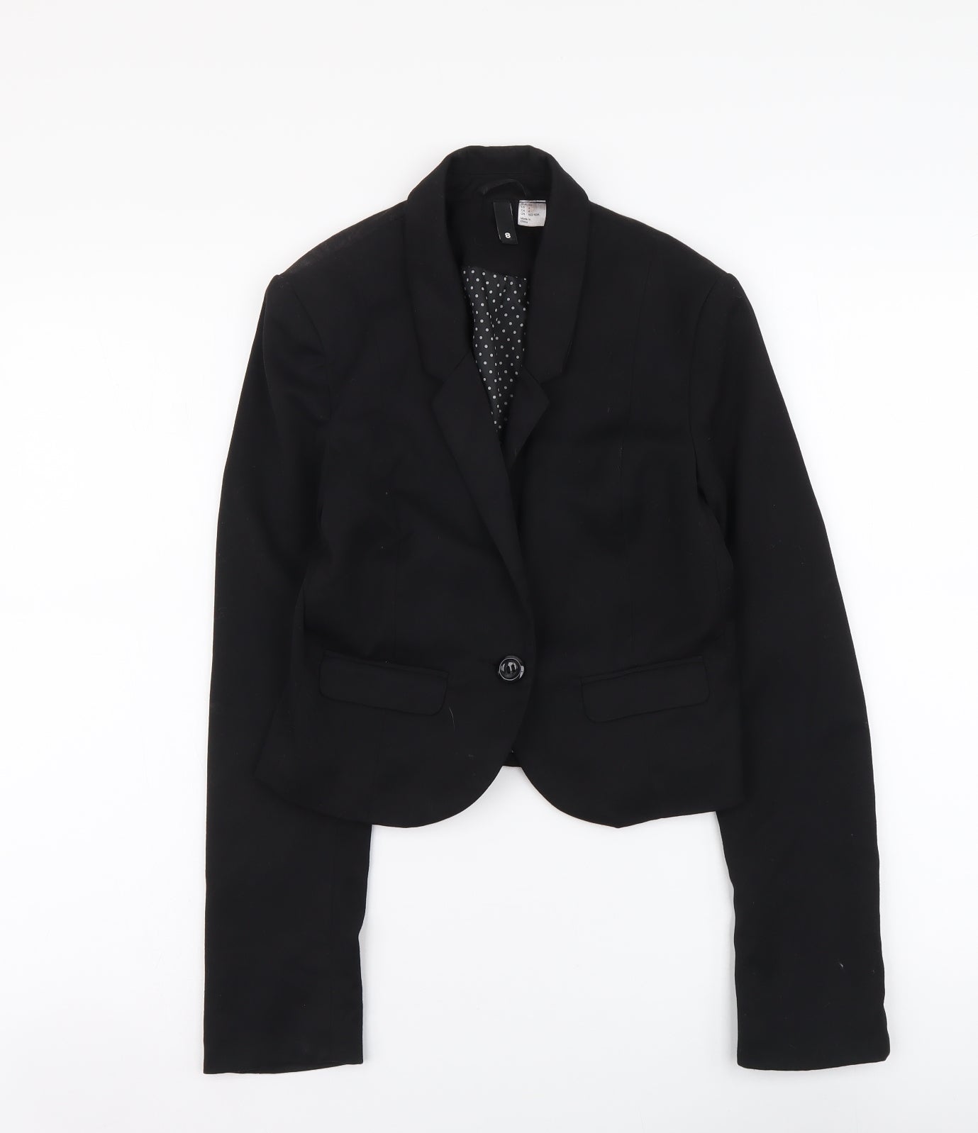 Womens UK Size 4 H&M Regular Black Suit