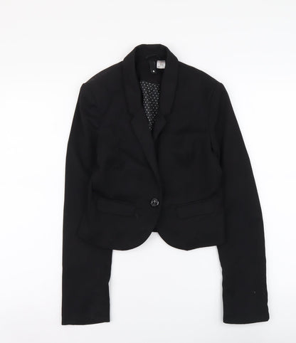 Womens UK Size 4 H&M Regular Black Suit