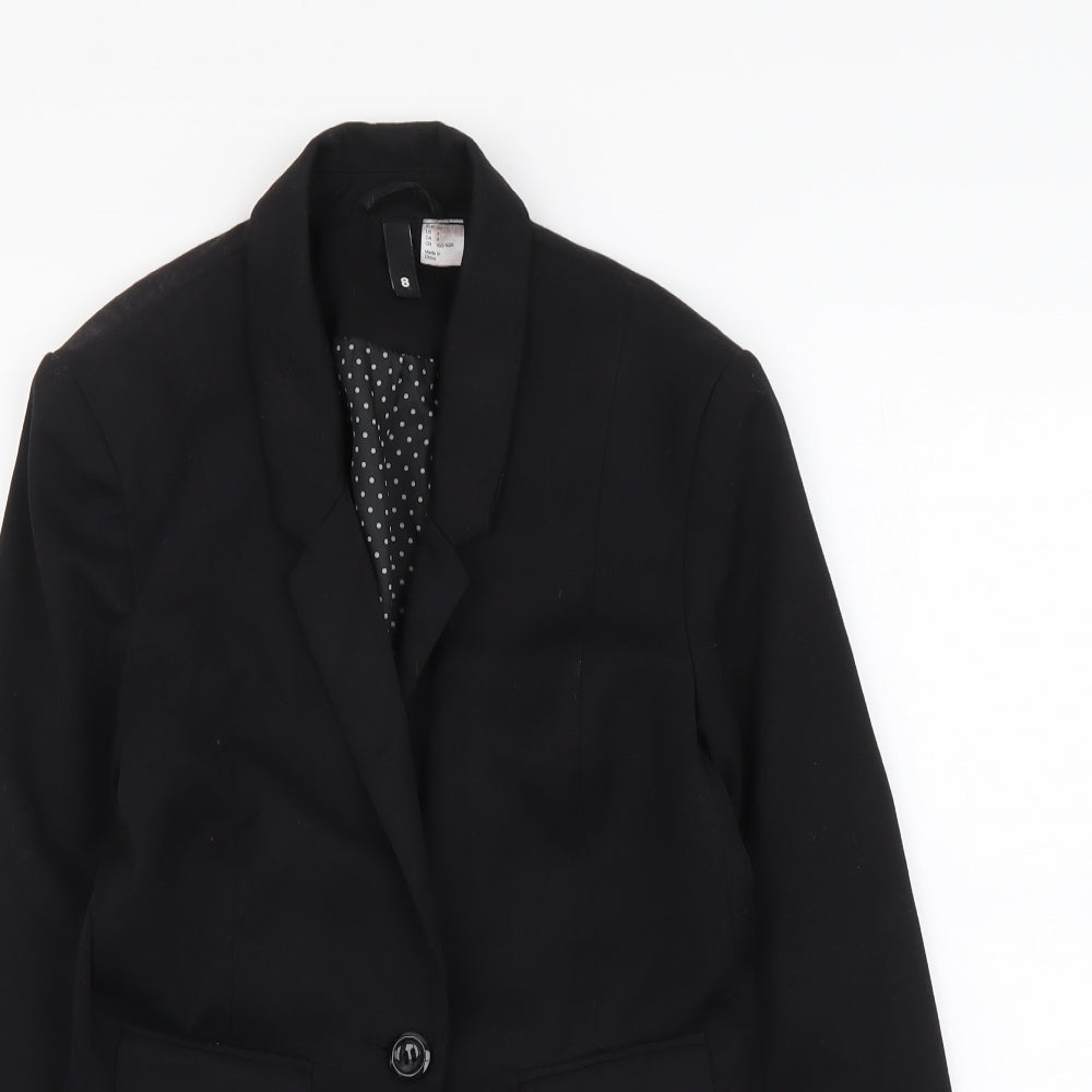 Womens UK Size 4 H&M Regular Black Suit