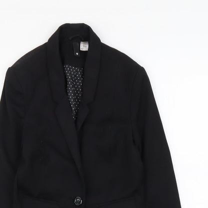 Womens UK Size 4 H&M Regular Black Suit