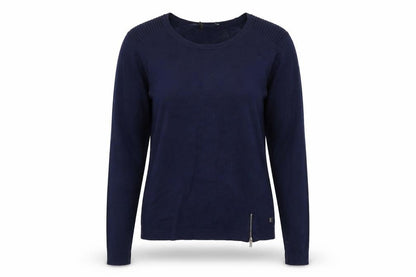 Womens UK Size 8 Preworn Blue Pullover Jumper