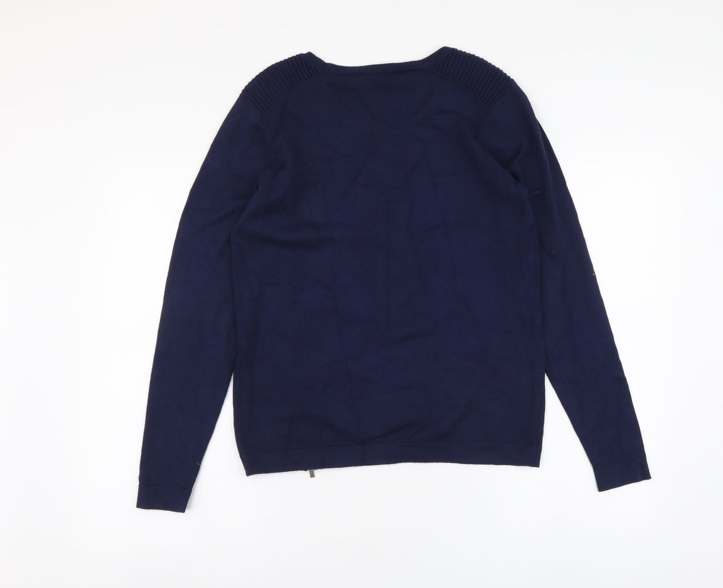 Womens UK Size 8 Preworn Blue Pullover Jumper