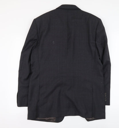 Mens UK Size L Marks and Spencer Regular Grey Suit Jacket